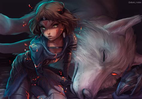 Great Grey Wolf Sif :: Artorias The Abysswalker :: princess mononoke ...