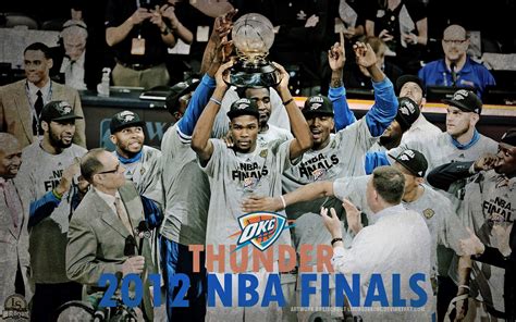 Oklahoma City - Thunder 2012 NBA West Champions Wallpaper ~ Big Fan of ...