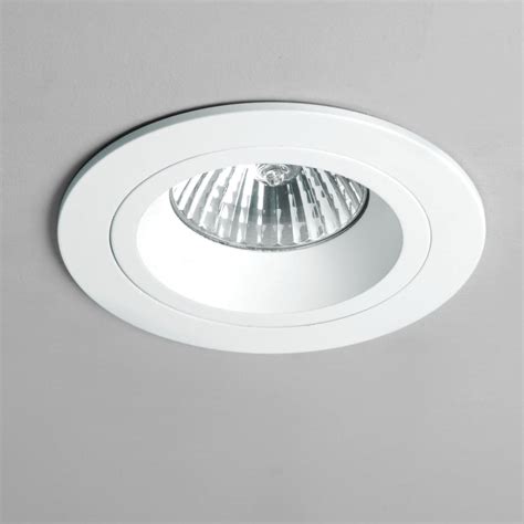 Taro GU10 White Round Fixed Downlight