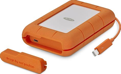 LaCie Rugged 5TB Thunderbolt USB-C Portable Hard Drive | STFS5000800 ...