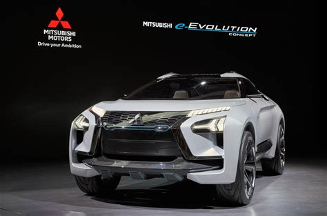 Mitsubishi e-Evolution concept debuts in Tokyo, ushers in new strategy