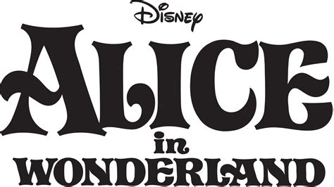 Alice in Wonderland Logo - LogoDix