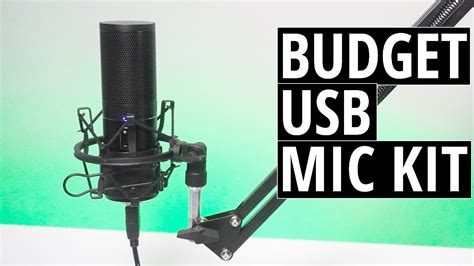 Tonor USB Microphone Kit Q9 - Budget USB Microphone Review - YouTube