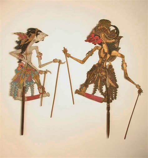 wayang kulit, Indonesia shadow puppet ~ easy origami instructions for kids crafts