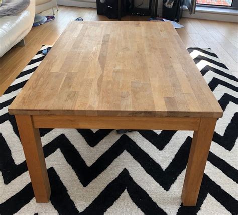 Ikea wooden coffee table | in Brighton, East Sussex | Gumtree