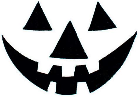 Free Printable easy funny jack o lantern face stencils patterns | Funny ...