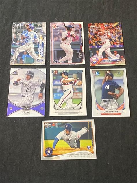 Lot - (7) MLB Star Rookie Baseball Cards