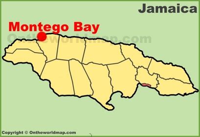 Montego Bay Maps | Jamaica | Maps of Montego Bay