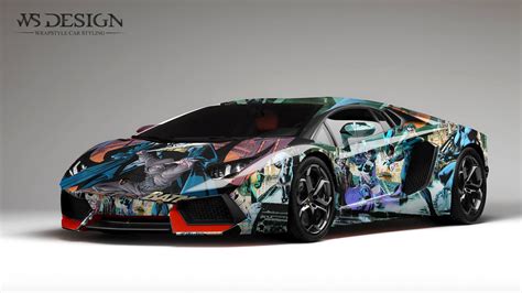 Lamborghini Aventador Art Design Wraps by WS Designs - GTspirit | Lamborghini aventador ...