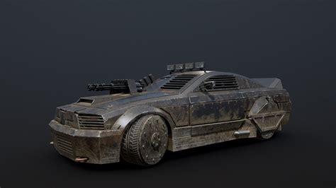 Armored car (death race) - 3D model by jaack [ea76bac] - Sketchfab