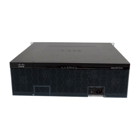 Cisco 3945 Integrated Services Router 3945/K9 C3900-SPE150/K9 With Ears ...