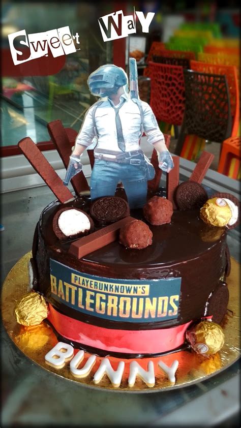 Pubg theme cake... U dream a cake and we make it real in our sweet way ...