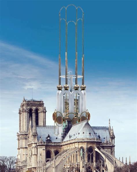 17 Artists Suggest Notre Dame Cathedral Reconstruction Designs | Bored ...