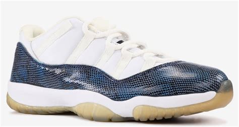 Air Jordan 11 Low "Snakeskin" Navy Returns in 2019 | Nice Kicks