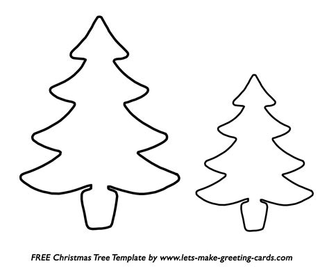 8 Free Christmas Tree Templates