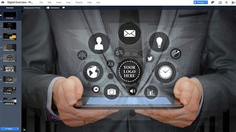 Digital Technology Presentation Template | Prezibase