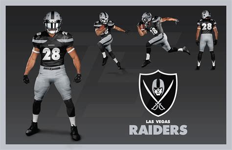 Las Vegas Raiders Uniform Redesigns on Behance