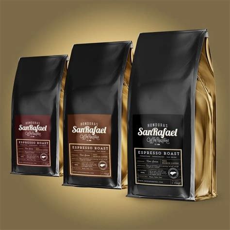 Labels for coffee bags | Product label contest | 99designs | Coffee bag design, Coffee packaging ...