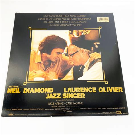 Vintage Neil Diamond the Jazz Singer Soundtrack Album Vinyl LP | Etsy