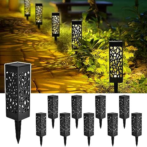 LED Solar Pathway Light 10-Pack for $12 - 8706