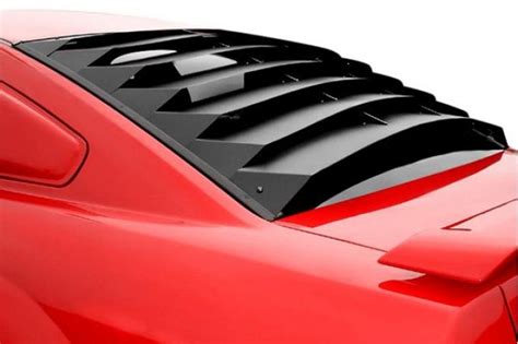 Charger Rear Window Louver, Aluminum, 2006-2010 | Camaro Depot