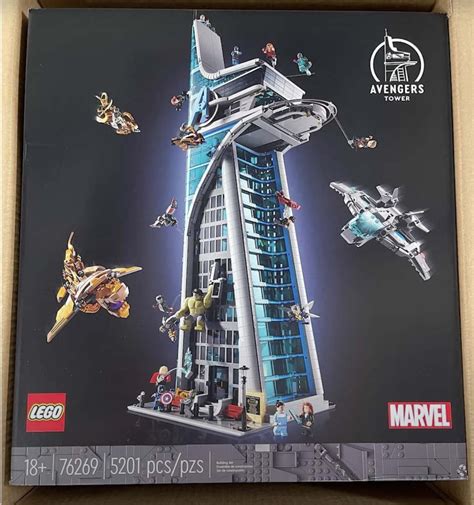 Additional images of the leaked LEGO Marvel 76269 Avengers Tower: here ...