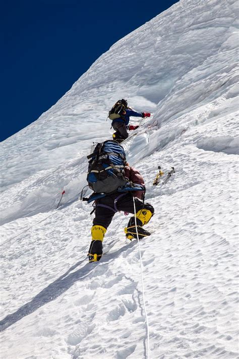 Climbing the Serac Wall on Cho Oyu by Charles Masters on 500px Extreme Adventure, Adventure ...