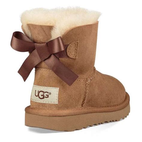 Ugg Mini Bailey Bow II Toddler Brown buy and offers on Dressinn