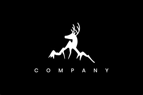 Outdoor White Deer Logo Design, Deer Graphic by Rakibul62 · Creative ...