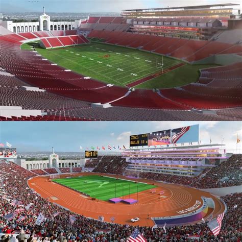 A look at how the renovated Los Angeles Memorial Coliseum will be ...