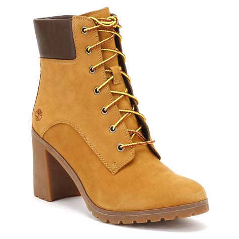 Timberland Womens Wheat Yellow Allington 6 Inch Boots | Lyst