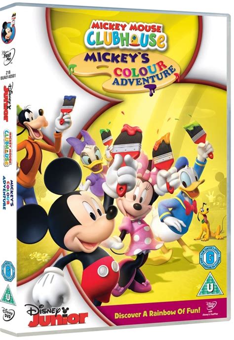 Mickey Mouse Clubhouse: Mickey's Colour Adventure | DVD | Free shipping ...