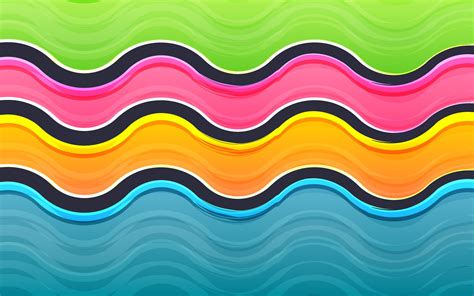 Wallpaper : illustration, abstract, wavy lines, pattern, circle, duckfarm, aqua, magenta, color ...