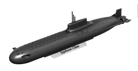 Typhoon Class Submarine Model – EnDTaS