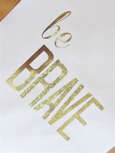 DIY Gold Foil Prints