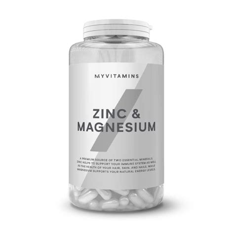 Zinc & Magnesium | Energy | myvitamins