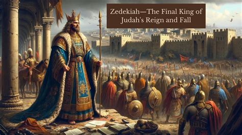 Zedekiah—The Final King of Judah's Reign and Fall - Christian ...