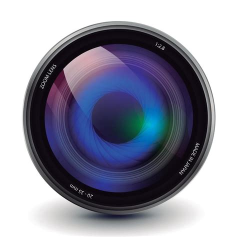 Optic camera lens 2861592 Vector Art at Vecteezy