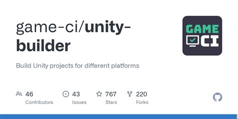 GitHub - game-ci/unity-builder: Build Unity projects for different platforms