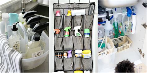 How to Organize Your Cleaners - Home Cleaning Product Organization