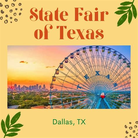 State Fair of Texas 2024 - Dallas, TX | Eventlas