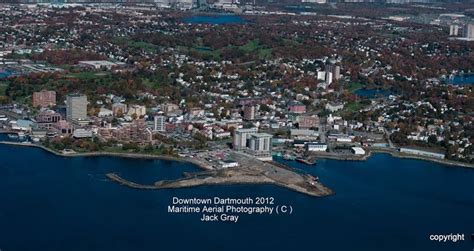 Aerial View of Dartmouth, Nova Scotia | Nova scotia, Aerial view, Aerial