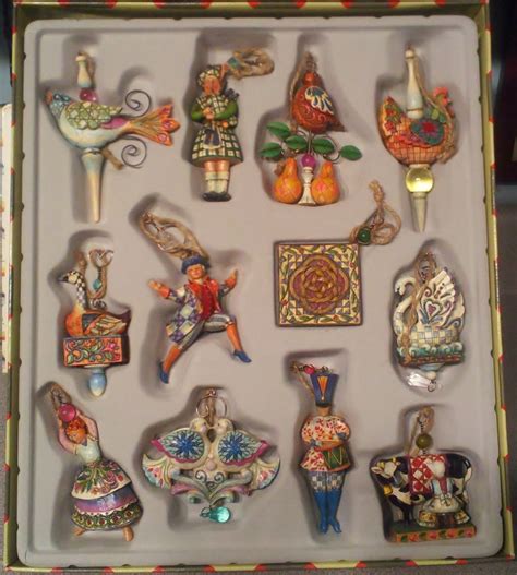 Jim Shore Twelve Days Christmas Ornaments Set 12 Retired | eBay | Christmas ornaments, Christmas ...