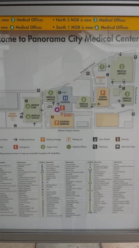 Kaiser Permanente Panorama City Campus Map