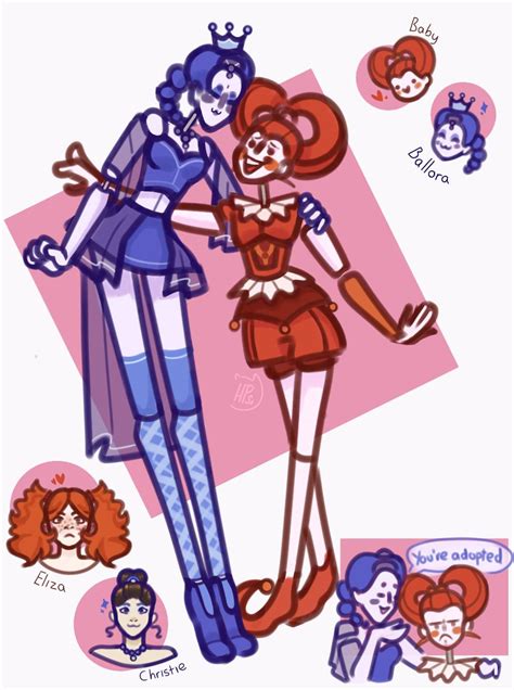 Ballora and Circus Baby (concept thing) by HPsauce2005 on DeviantArt