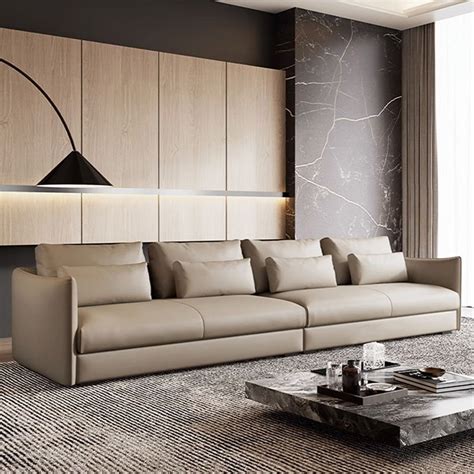 Contemporary Italian Leather Sofa – Articture