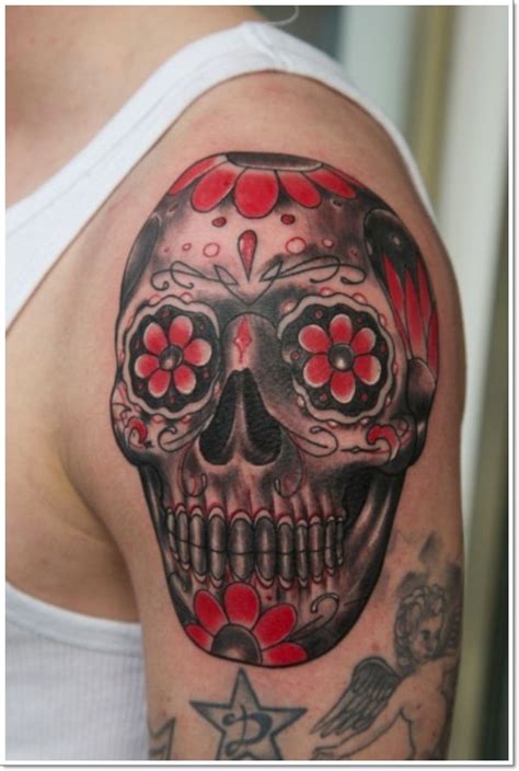 Mexican-Skull-Tattoo-520x781.jpg 600×892 pixels | Mexican skull tattoos, Mexican tattoo, Candy ...