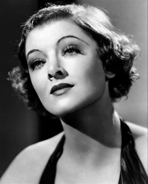 Tracking with Closeups: Myrna Loy | Myrna loy, Hair styles, Short wavy hair