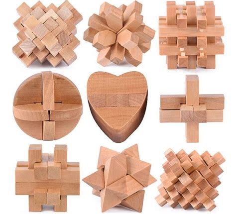 Wooden Puzzle Set - Wooden Game, Wooden puzzle, Outdoor Game, Children Wooden Toy Factory