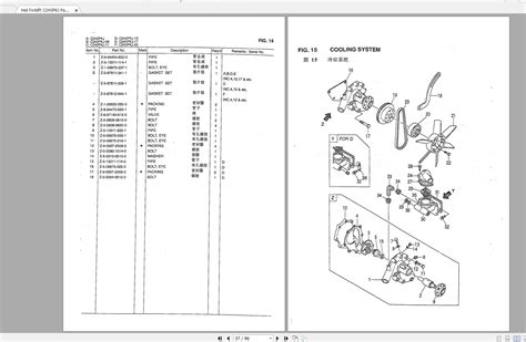 Heli Forklift C240PKJ Series Parts Manual